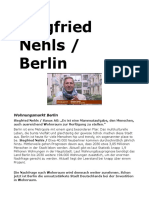 Siegfried Nehls in Berlin