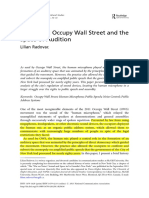 Occupy Wall Street's use of the human microphone challenged authority