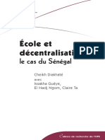 École et Decentralisation: Le Cas du Sénégal - Cheikh Diakhaté - Unesco