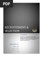 Recruitment and Selection