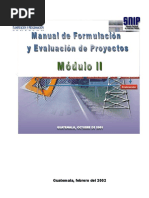 Manual de Formulación y Evaluación de Proyectos 01-05-02