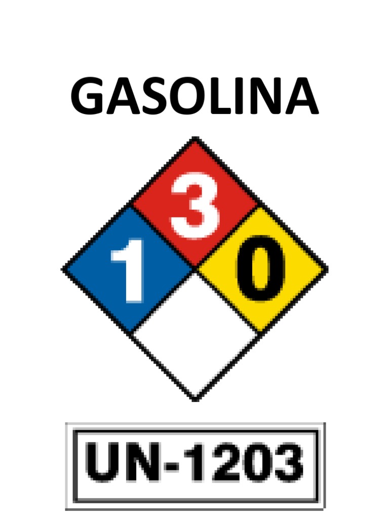 Rombo de Seguridad Gasolina
