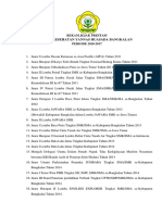 REKAM JEJAK PRESTASI_SMKS Kesehatan Yannas Husada BangkalanDockumentasi