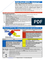 Material Safety Data Sheet - MSDS - Apakah Itu