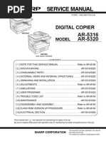Download SHARP AR-5316  5320 by szabolaci11 SN36896779 doc pdf