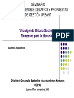 Ciudad Sostenible Desafíos y Proúestas de Gestión Urbana PDF