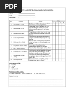 Formulir Penilaian Hasil Wawancara