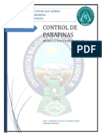 Control Parafinas