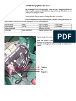 Charing Alternator Issue