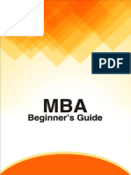 MBA Beginnner's Guide