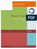 Physics Project On Logic Gate