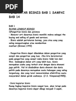 Download Pengantar Bisnis Bab 1 Sampai Bab 14 by agusSanz13 SN368984737 doc pdf