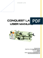 Conquest Lathe Manual PDF