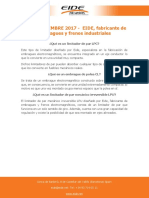 FAQS DICIEMBRE 2017 - EIDE Fabricante de Embragues y Frenos Industriales