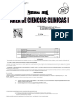 Programaanualcienciasclinicas 2014