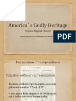 America S Godly Heritage