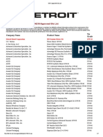 DDC Approved Oil List 2017