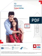HDFC Life Click 2 Protect 3D Plus - Brochure
