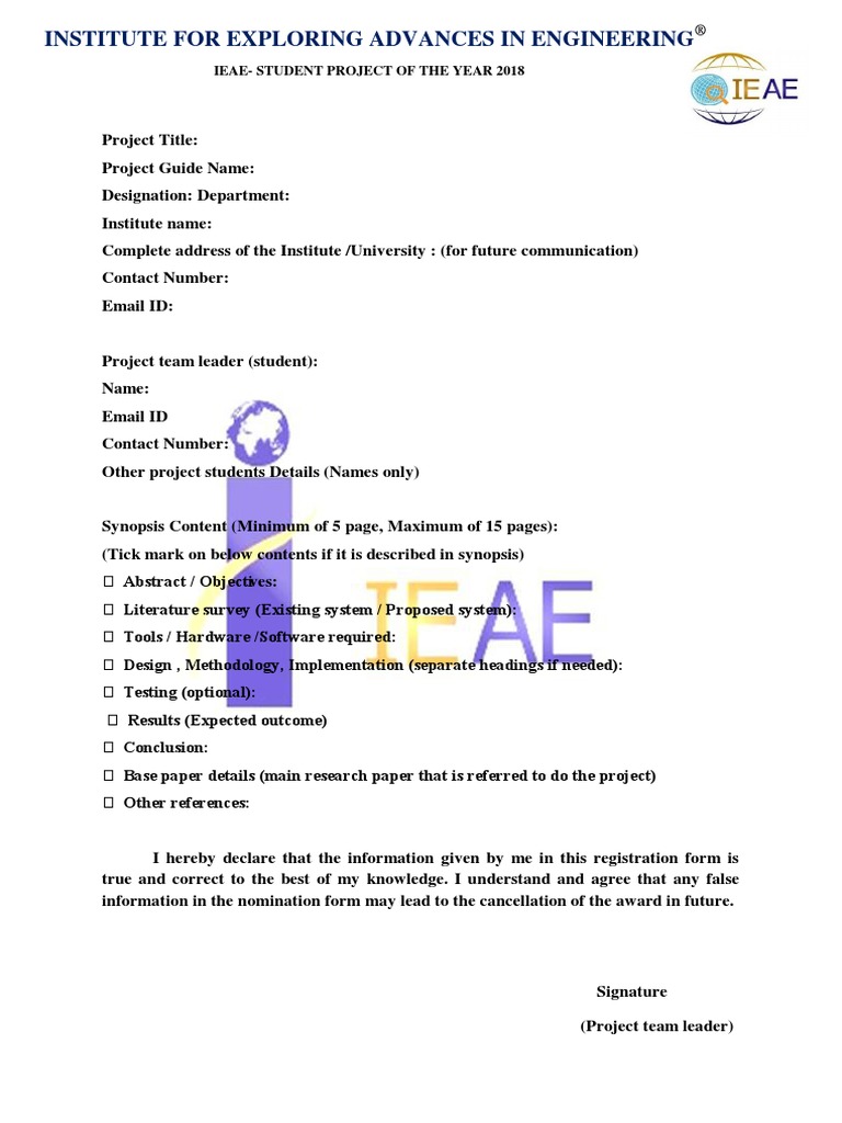 Student Project of The Year55a2e2af42010e 2017 | PDF | Career & Growth ...