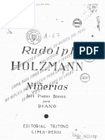 Holzmann, Rodolfo - Niñerías. Seis Piezas Breves (Piano Solo) PDF