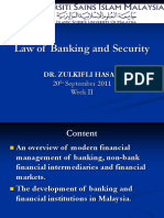 Law of Banking and Security: Dr. Zulkifli Hasan