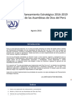 Planeamiento Estratégico 2016-2019 ADDP