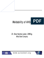31 - Weldability of AHSS