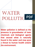 Water Pollution