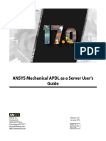 ANSYS Mechanical APDL As A Server Users Guide