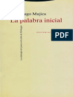 Mujica, Hugo La Palabra Inicial