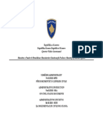 Udhezim Administrativ NR 012013 MPB Per Dokumentet e Gjendjes Civile