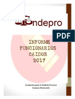 Informe 2017 Funcionarios Caidos-Venezuela