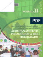 Modulo II Pedagogico Pela 2017