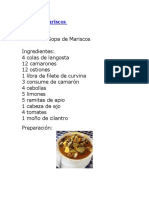 Sopa de Mariscos