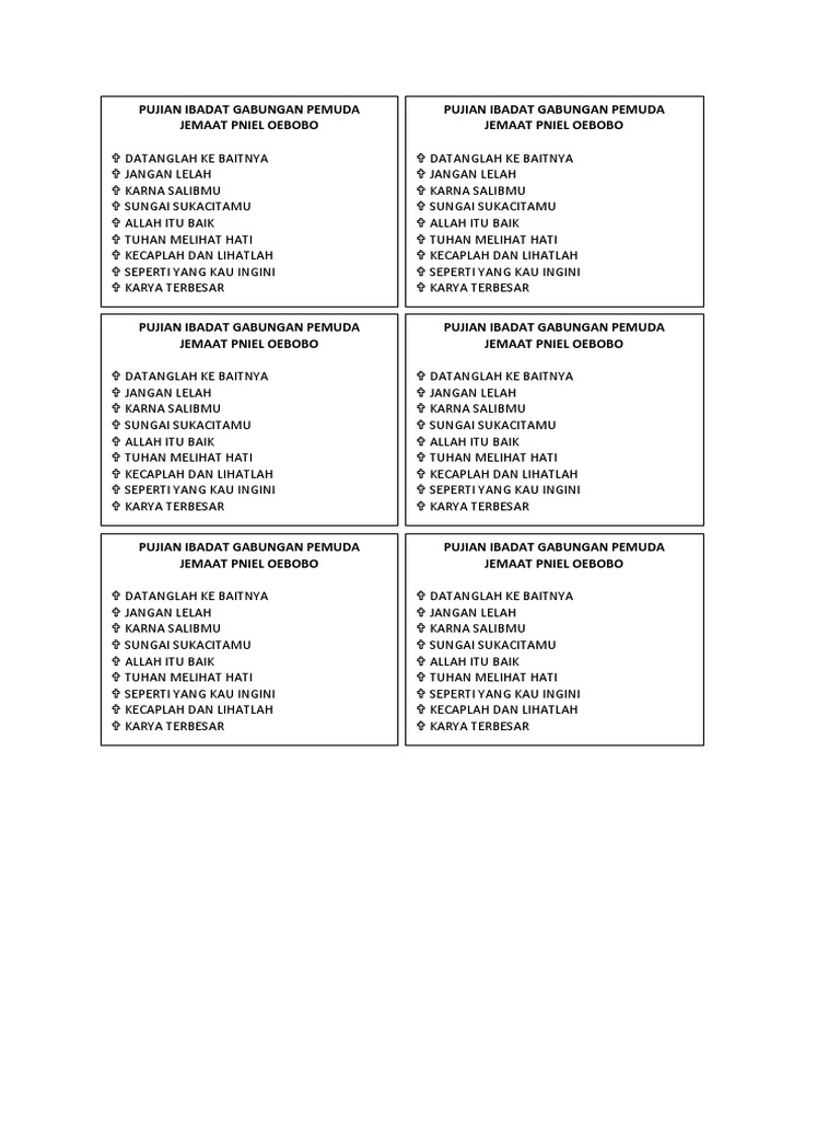 Teks Lagu Seperti Yang Kau Ingini - Berbagi Teks Penting