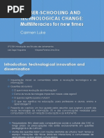 Cyber-schooling and Technological Change