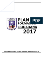 Plan de Formacion Ciudadana 2017