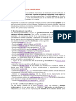 La Constitución Española y Su Relación Laboral