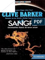 Sangre - Clive Barker PDF