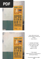 Apos o Fim Da Arte Arthur Danto Usp