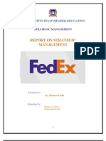 Fedex- The Strategic Audit