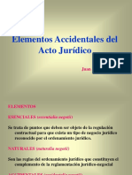 Elementos Accidentales Del Negocio Juridico 1