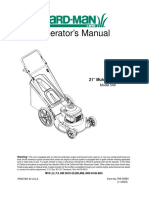 Operator's Manual: 21" Mulching Mower