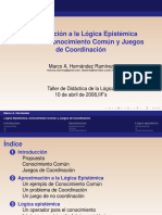 Aproximacion A La Logica Epistemica PDF