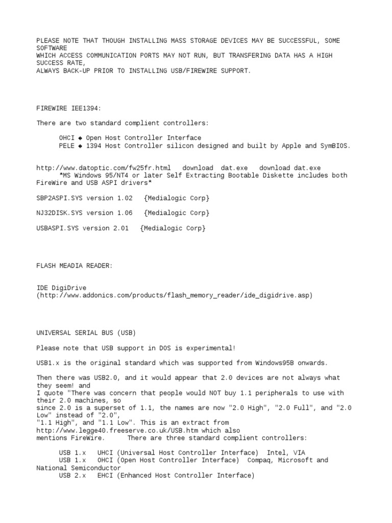 Usb Fire | PDF | Usb | Device Driver