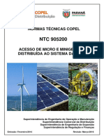 NTC 905200 Acesso de Micro e Minigeração Distribuída