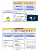 5 reglas básicas seguridad eléctrica