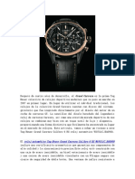TAG Heuer Grand Carrera Calibre 6 RS Reloj Automático WAV511C.ba0900 Revision Replica