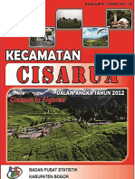 Kecamatan Cisarua Dalam Angka 2012