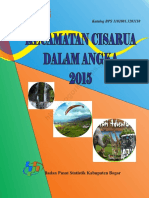 Kecamatan Cisarua Dalam Angka 2015